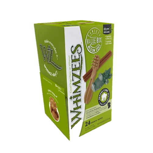 Whimzees Variety Box Healthy Dog Chew for Medium Dogs