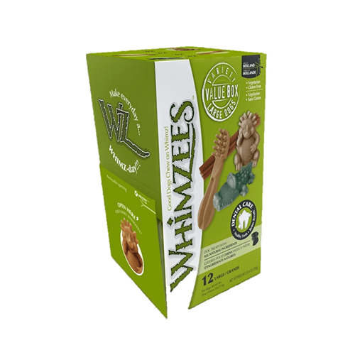 Whimzees Variety Box Healthy Dog Chew for Large Dogs
