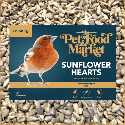 Sunflower Hearts Wild Bird Food 12.55kg