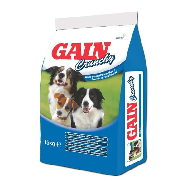 GAIN Crunchy Complete Food for Dogs of all Breeds